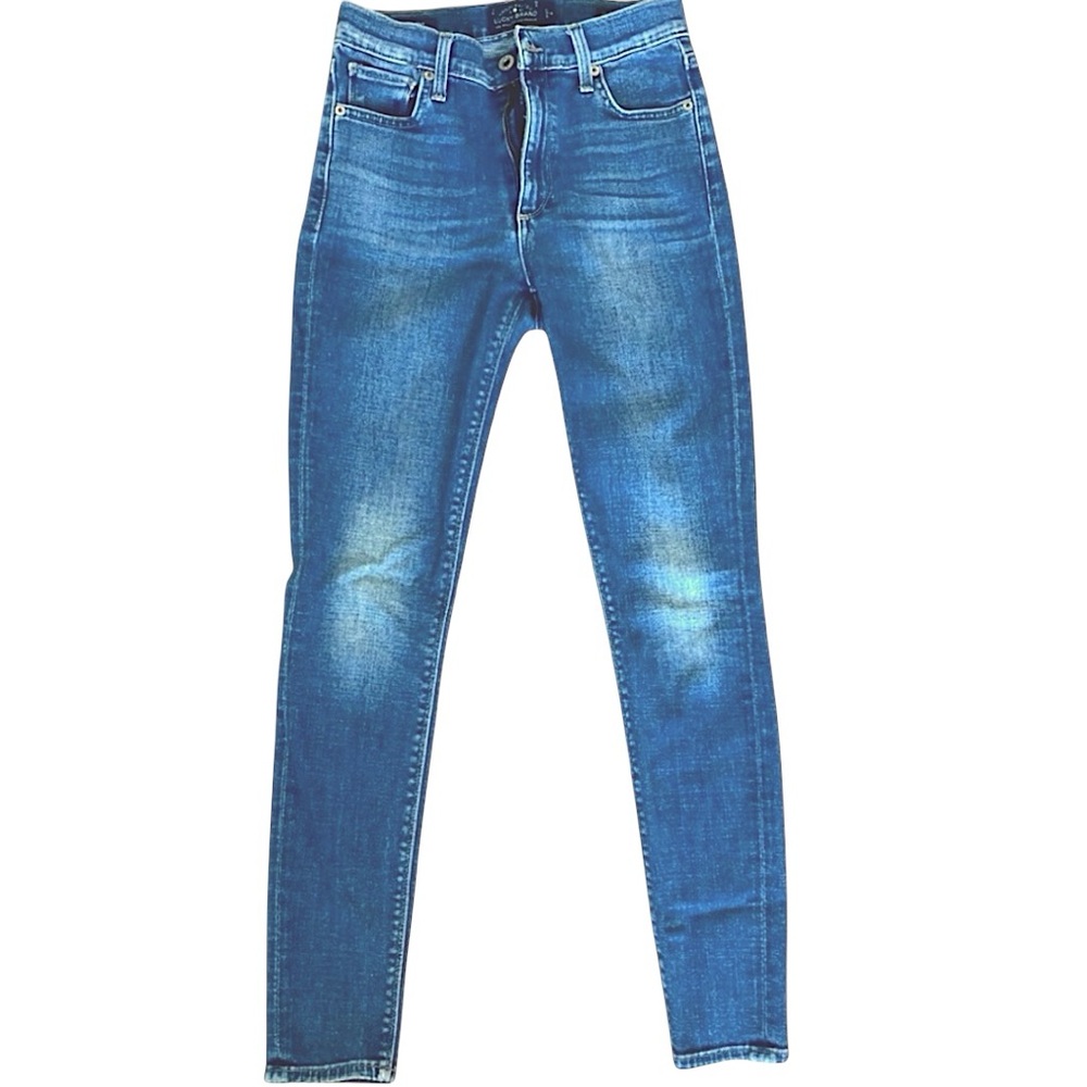 Lucky🍀 Size 6/28 Bridgette Ankle Skinny Jeans Medium Wash. 1990